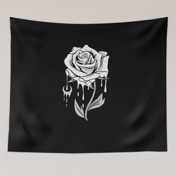 Item preview, Occult Moon Rose Costume Punk Goth Horror Womens designed and sold by PinkyTree.