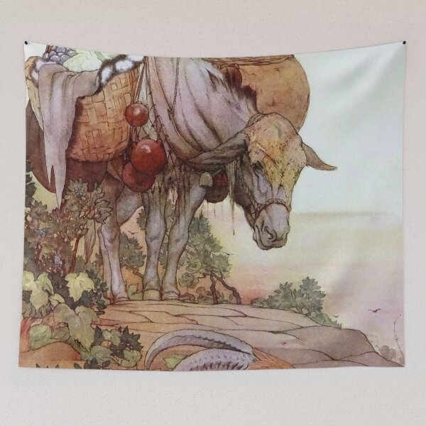Item preview, Vintage donkey illustration designed and sold by Vintage Designs +.