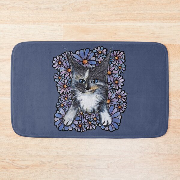 Item preview, Maine Coon Floral designed and sold by FrictionMaxxing.