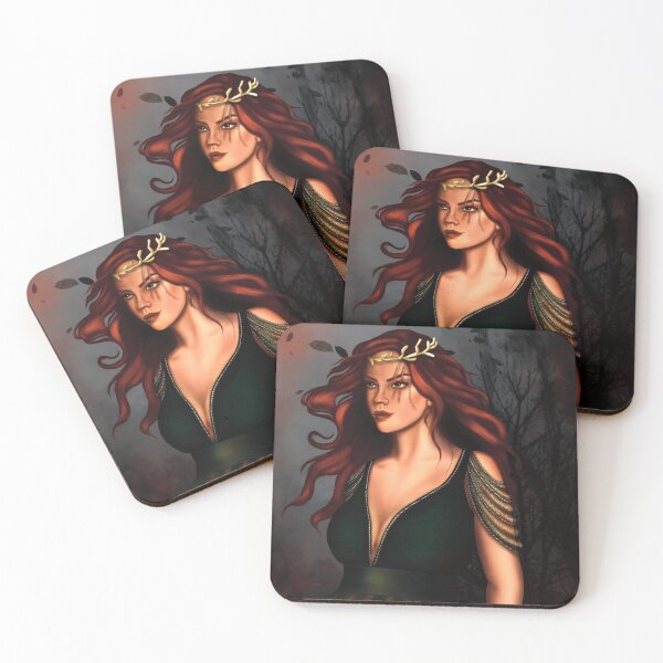 Item preview, QUEEN OF GILDED BONES designed and sold by FlowArt-design.