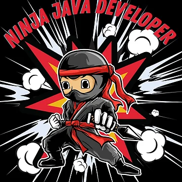 Artwork thumbnail, Ninja Java Developer - Funny by Programmer's  Life and Humor