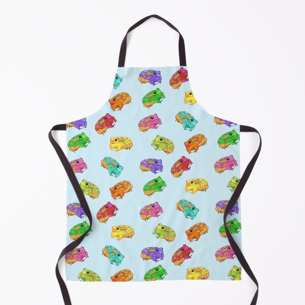 Item preview, Donut Frog Doodle Pattern designed and sold by FandomizedRose.