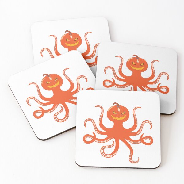 Item preview, Pumpkin Octopus Halloween designed and sold by BeUTwo.