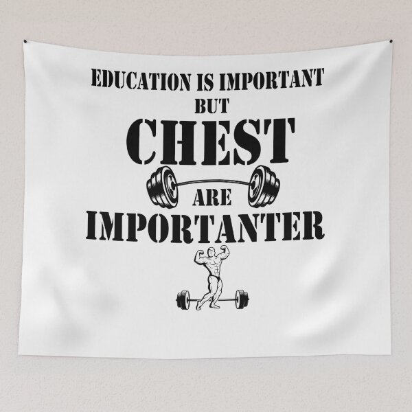 Item preview, Education Is Important But Chest Are Importanter designed and sold by YSNbr.