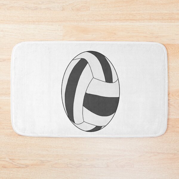 Item preview, Volleyball Drawing Black and White designed and sold by RioCariocaClub.