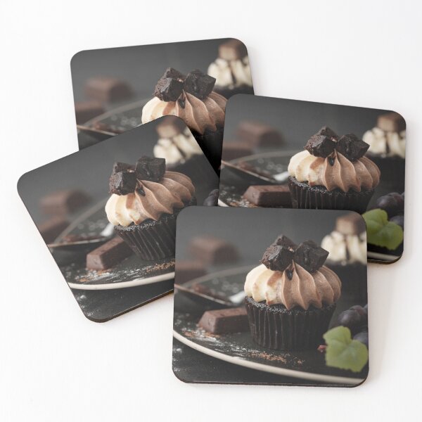 Item preview, Chocolate Cupcake - Cake and Cream, Chocolate, Beautiful, Stylish, Simple designed and sold by Rozlar.