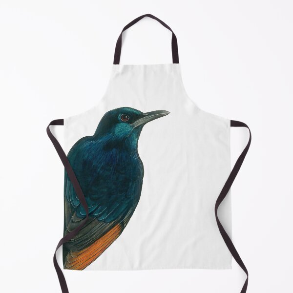 Item preview, Watercolor Redwing Starling bird designed and sold by CarolineJordaan.