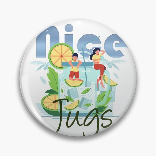 Item preview, Nice jugs, funny day designed and sold by ElegantWhale.