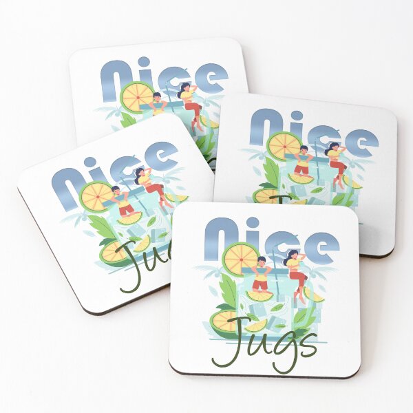 Item preview, Nice jugs, funny day designed and sold by ElegantWhale.