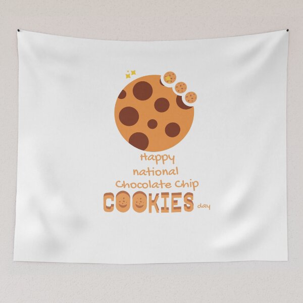 Item preview, happy national chocolate chip cookie day designed and sold by oufa.