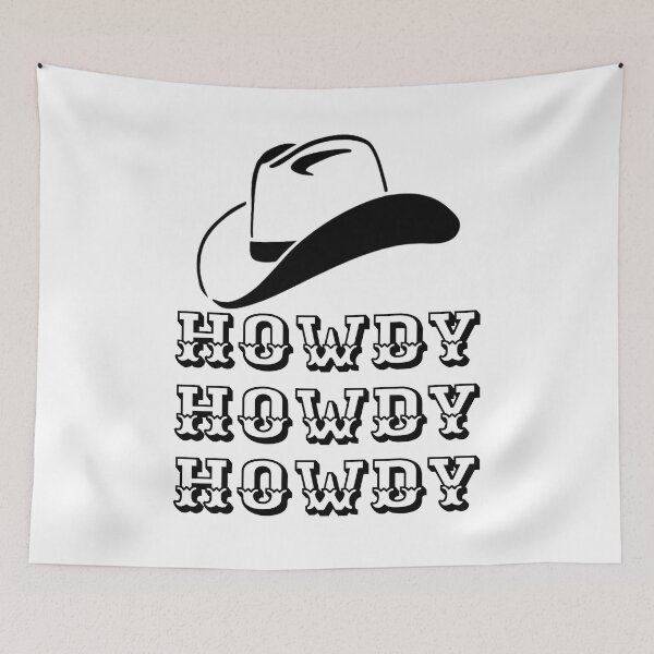 Item preview, Howdy Howdy Howdy, Yeehaw, Cool Cowboy  designed and sold by KashifMohiuddin.