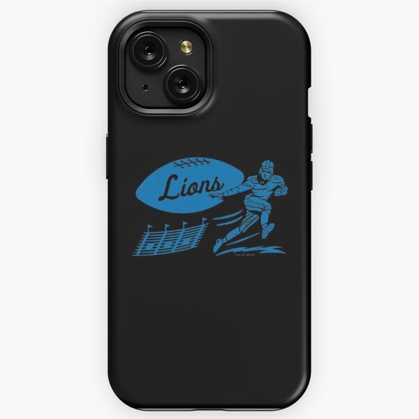 Detroit Lions Helmet Vintage iPhone 13 Pro Tough Case by Florian