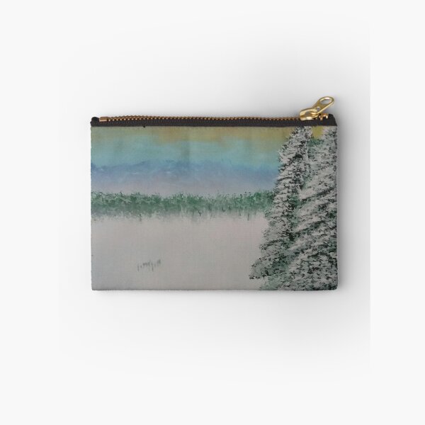 Item preview, Winter scene with pines designed and sold by edwardtiptonart.