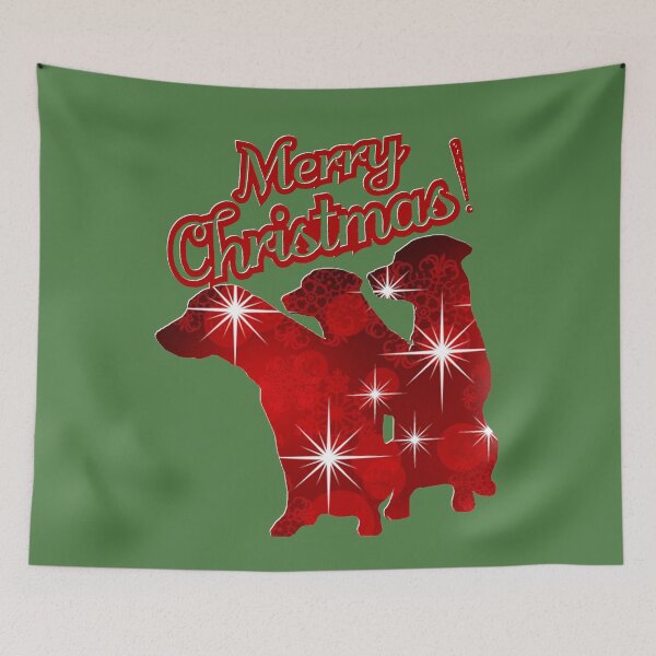 Item preview, Labrador Retriever Christmas Design, Merry Christmas Labradors designed and sold by LifeCrush.