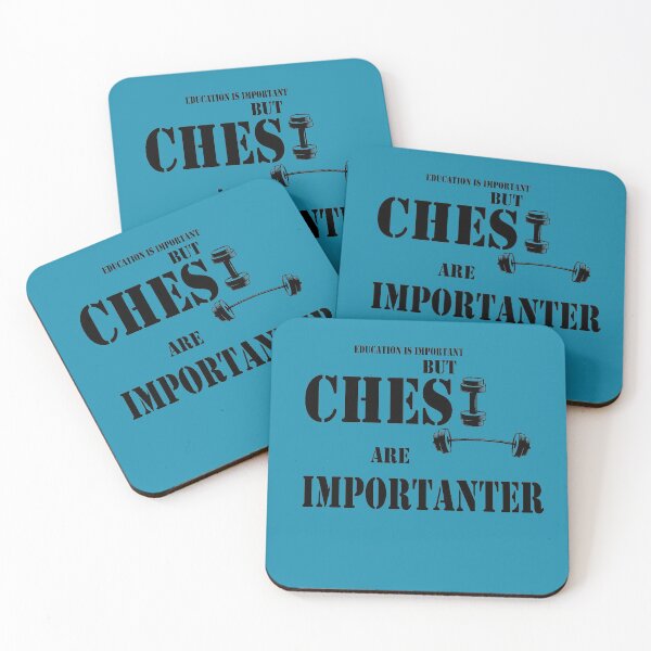 Item preview,  Education Is Important But Chest Are Importanter designed and sold by YSNbr.