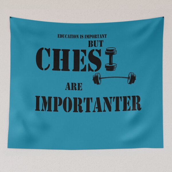 Item preview,  Education Is Important But Chest Are Importanter designed and sold by YSNbr.