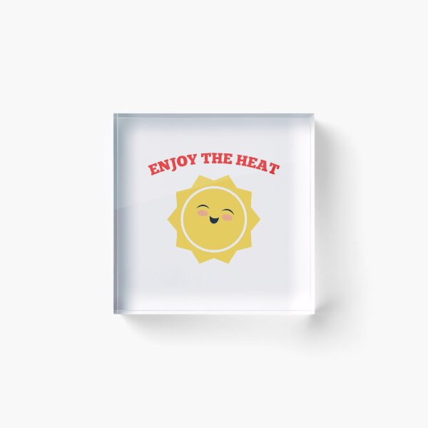 Item preview, Enjoy The Heat Smiling Sun designed and sold by BhavyaBathla.