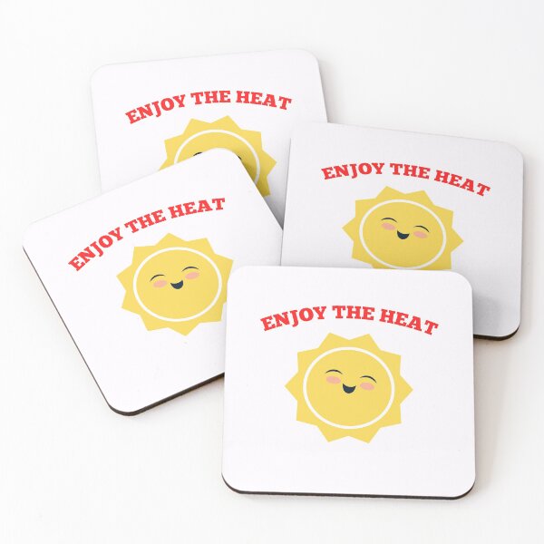 Item preview, Enjoy The Heat Smiling Sun designed and sold by BhavyaBathla.