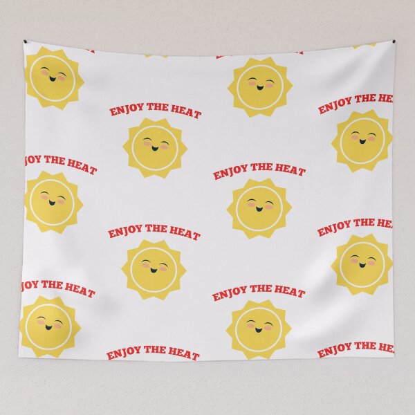 Item preview, Enjoy The Heat Smiling Sun designed and sold by BhavyaBathla.