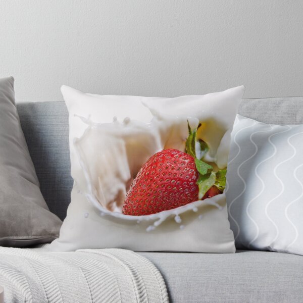 Item preview, Strawberry Splashing In Milk designed and sold by Dan Dexter.