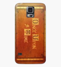 Once Upon A Time - Colorful Book Cover Case/Skin for Samsung Galaxy