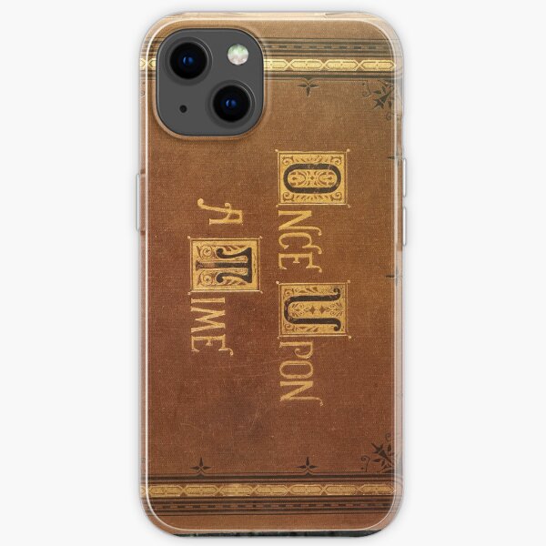 Once Upon A Time - Large Text Cover iPhone Soft Case