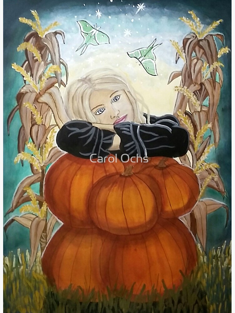 Thumbnail 3 of 3, Sticker, Punkin' Pile designed and sold by CarolOchs.