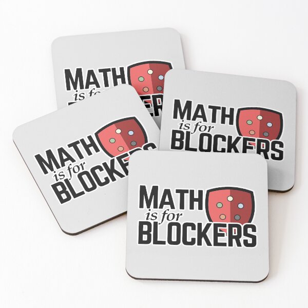 Item preview, Math is for blockers | Magic the gathering designed and sold by thanksgeek.