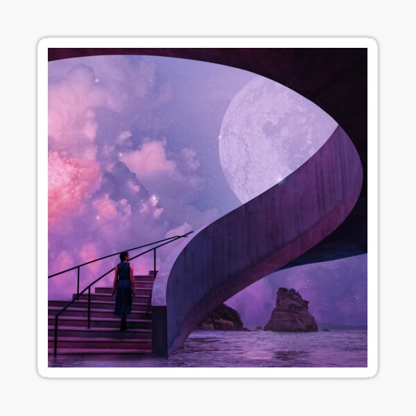Item preview, Walking To The Moon designed and sold by Elysian Vision.