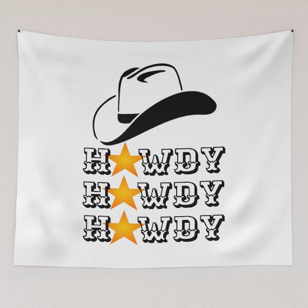 Item preview, Howdy Howdy Howdy, Yeehaw, Cool Cowboy  designed and sold by KashifMohiuddin.