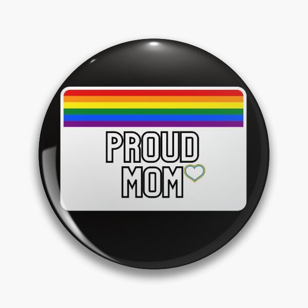 Item preview, 'Proud Mom' LGBTQ Parent Pride designed and sold by queertees4all.