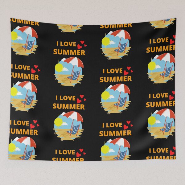 Item preview, I Love Summer designed and sold by BhavyaBathla.