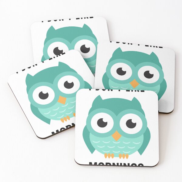 Item preview, OWL | I don't like mornings designed and sold by marfanna.