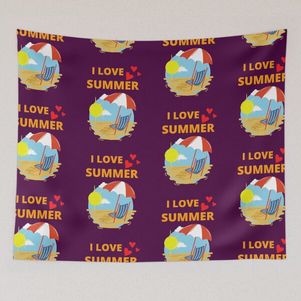 Item preview,  I Love Summer designed and sold by BhavyaBathla.