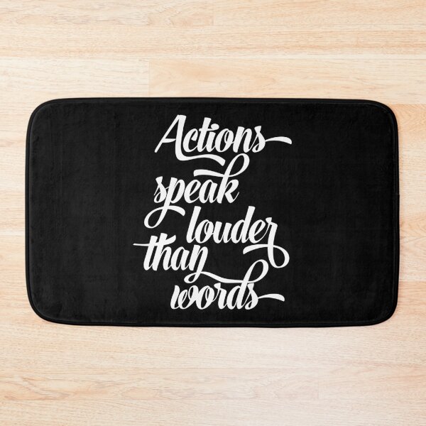 Item preview, Actions speak loader than works designed and sold by Craftaholic.