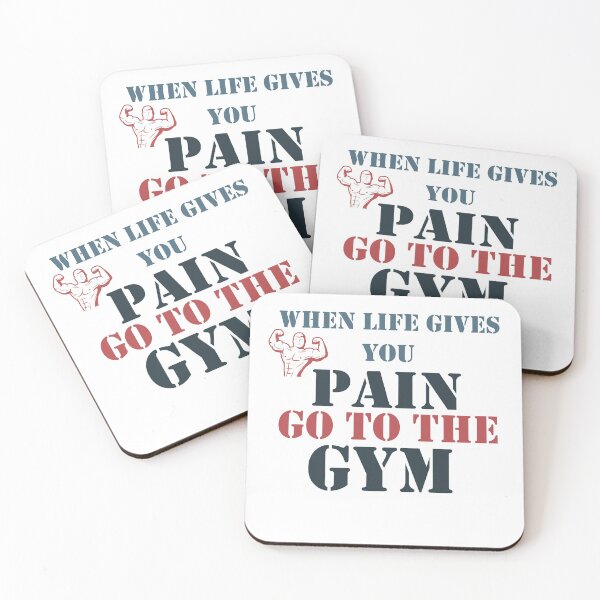 Item preview,  When Life Gives You Pain, Go To The Gym designed and sold by YSNbr.
