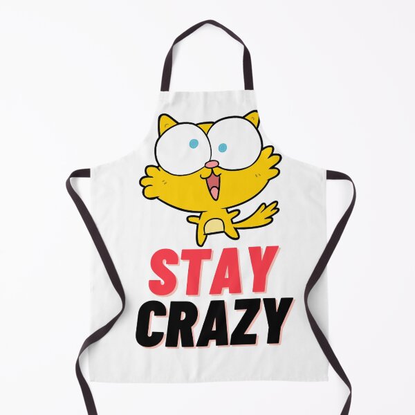 Item preview, Crazy Cat Stay Wild Animation Crazy Design designed and sold by DaniVi.