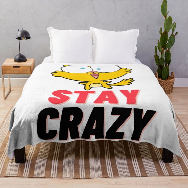Item preview, Crazy Cat Stay Wild Animation Crazy Design designed and sold by DaniVi.