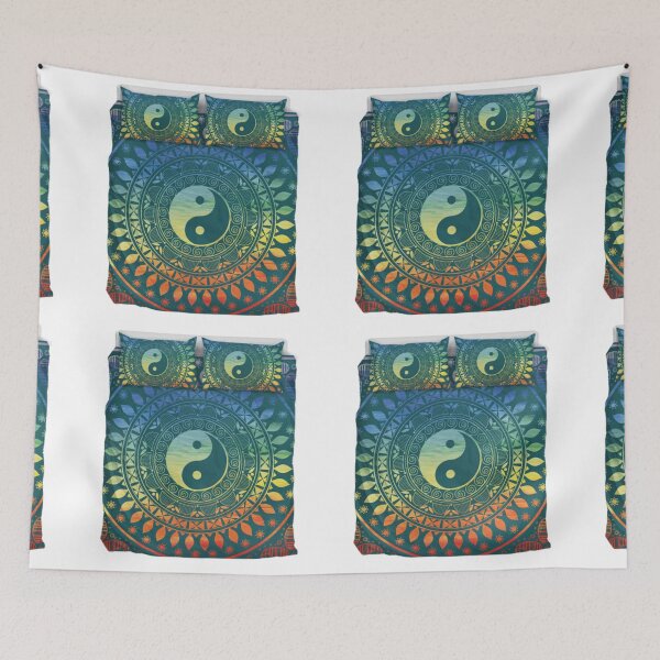 Item preview, design of a bedsheet with pillows.....!! designed and sold by VIVEK KUMAR RAI.