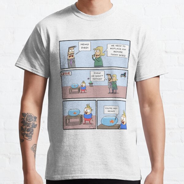 Replacing Nemo Webcomic Classic T-Shirt