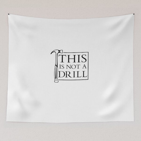 Item preview, Hammer - This is Not a Drill designed and sold by Mr Wolf.