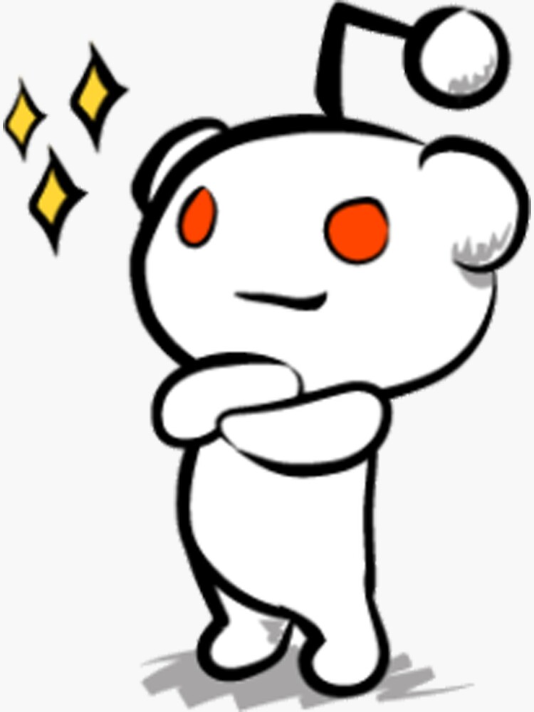 "Reddit Logo ReDesign" Sticker for Sale by ChamudithaHome Redbubble