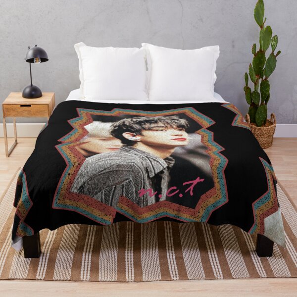 Item preview, Lucas Wong NCT Lucas Korean Kpop Retro Color Oil Paint Design designed and sold by Piosenka Art.