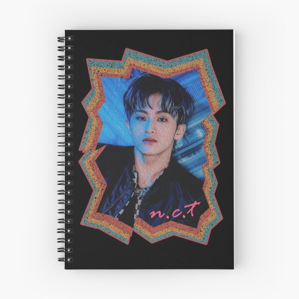 Item preview, Mark Lee NCT Mark Korean Kpop Retro Color Oil Paint Design designed and sold by Piosenka Art.
