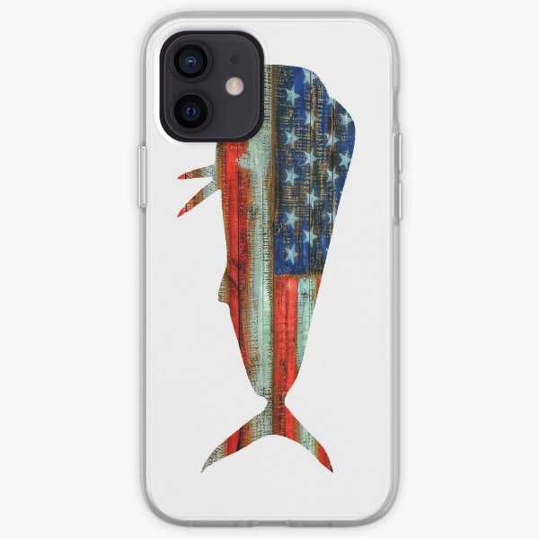 Mahi Mahi USA Merica Dolphin iPhone Soft Case