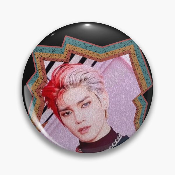 Item preview, Lee Taeyong NCT Taeyong Korean Kpop Retro Color Oil Paint Design designed and sold by Piosenka Art.