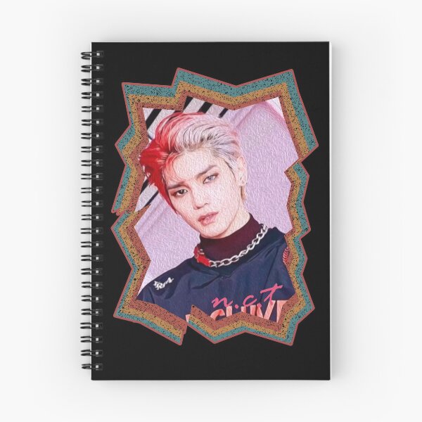 Item preview, Lee Taeyong NCT Taeyong Korean Kpop Retro Color Oil Paint Design designed and sold by Piosenka Art.