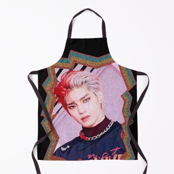 Item preview, Lee Taeyong NCT Taeyong Korean Kpop Retro Color Oil Paint Design designed and sold by Piosenka Art.