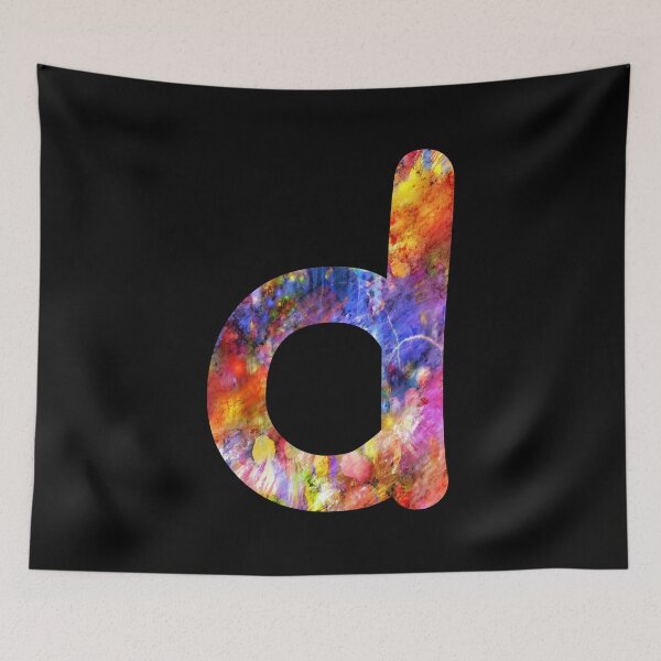 Item preview, Letter d Lower Case Alphabet Colorful d Gift designed and sold by Shariss.