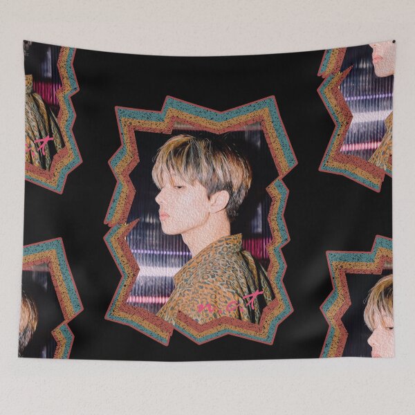 Item preview, Park Jisung NCT Jisung Korean Kpop Retro Color Oil Paint Design designed and sold by Piosenka Art.